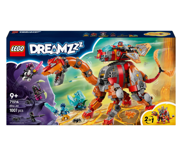 LEGO DREAMZZZ 71514 Dinostatek kosmiczny - 1473529 - zdjęcie